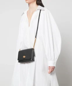 Crossbody Bags*Coach Women's Polished Pebble Crosstown Cross Body Bag - Black