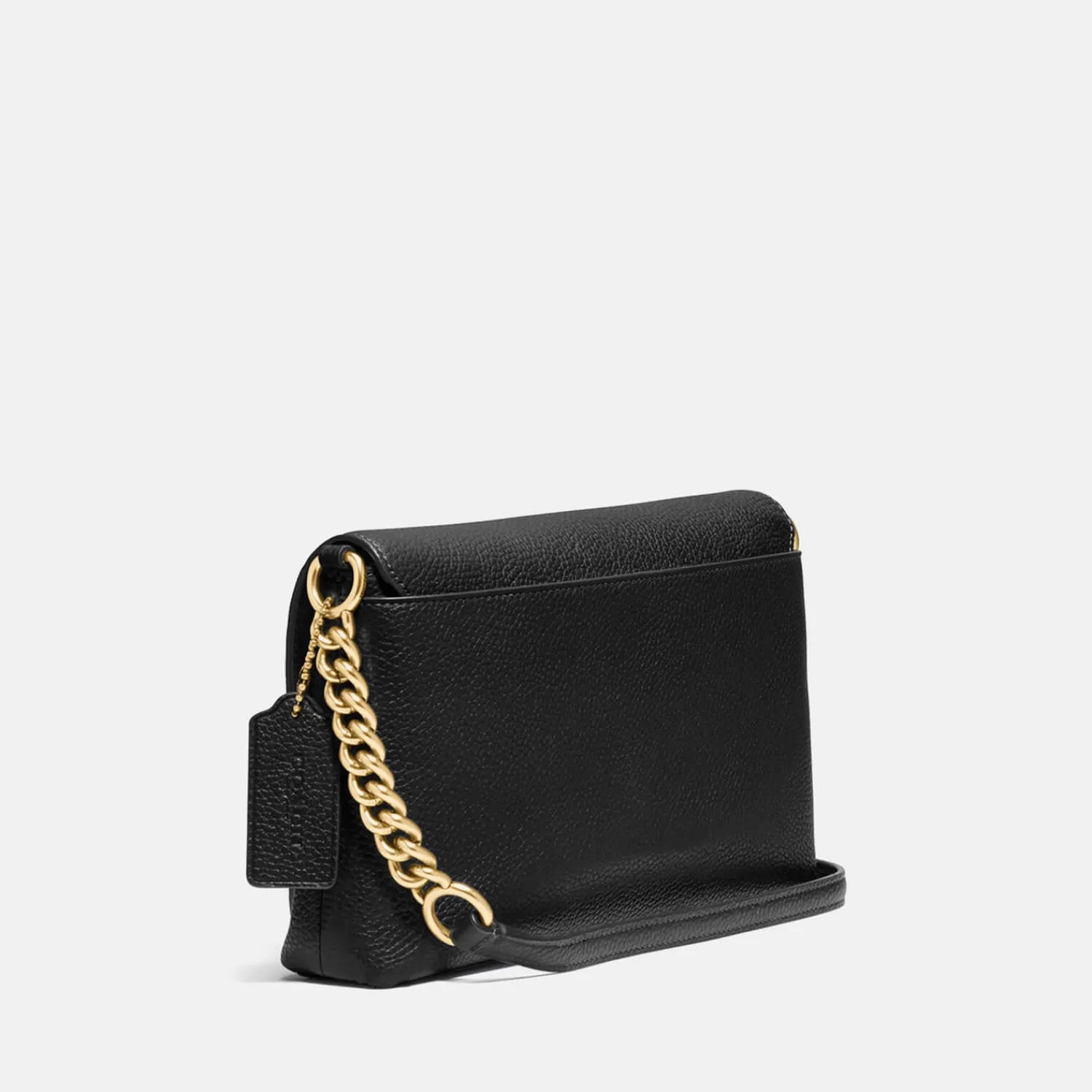 Crossbody Bags*Coach Women's Polished Pebble Crosstown Cross Body Bag - Black