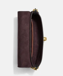 Crossbody Bags*Coach Women's Polished Pebble Crosstown Cross Body Bag - Black