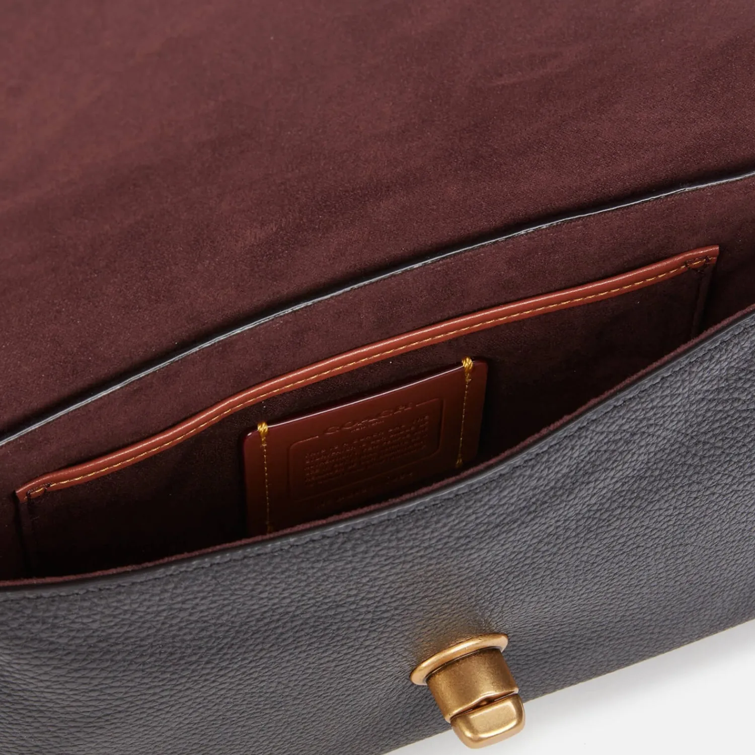 Crossbody Bags*Coach Women's Polished Pebble Crosstown Cross Body Bag - Black