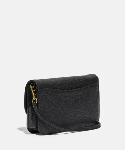 Crossbody Bags*Coach Women's Polished Pebble Leather Hayden Cross Body Bag - Black