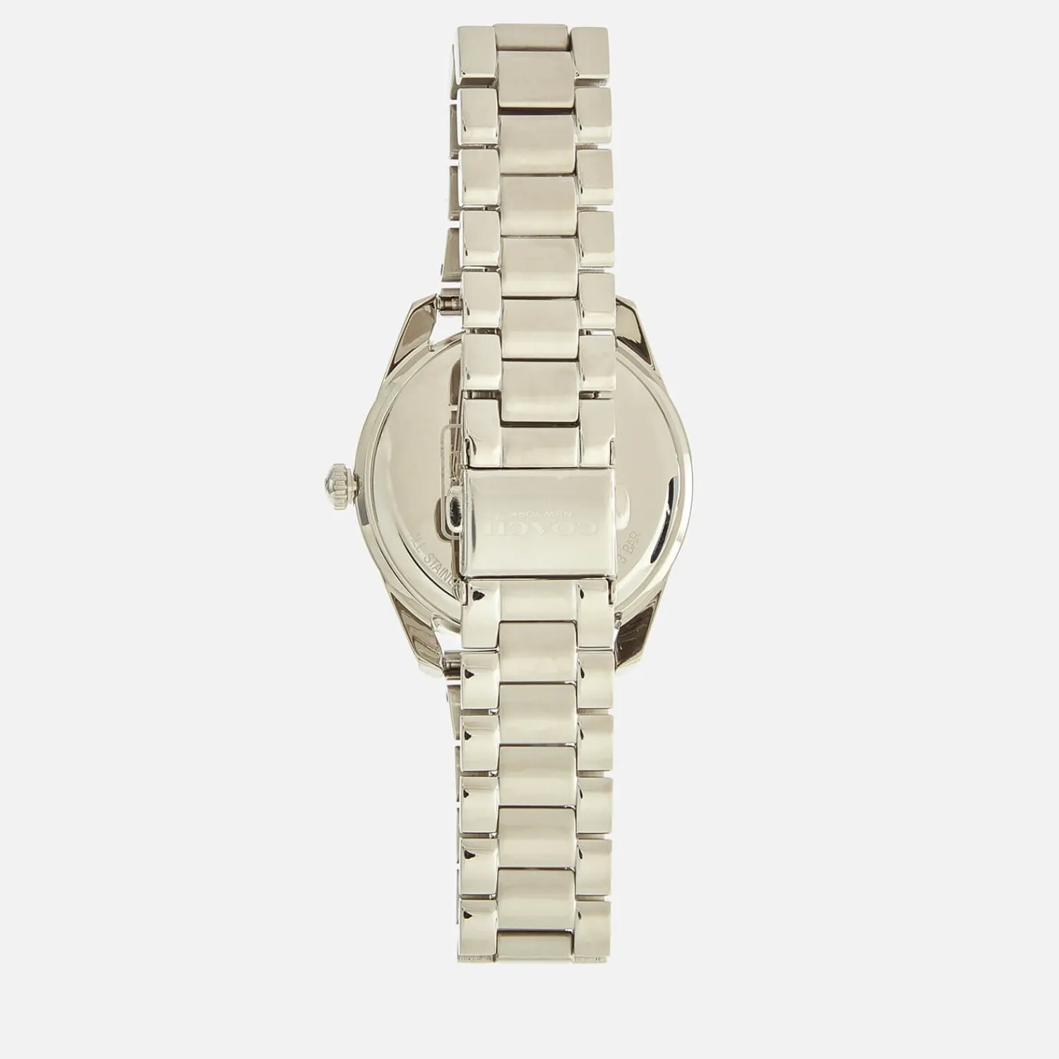 Watches*Coach Women's Preston Rainbow Crystal Watch - Silver