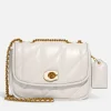 Shoulder Bags*Coach Women's Quilted Pillow Madison Shoulder Bag - Chalk
