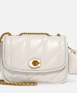 Shoulder Bags*Coach Women's Quilted Pillow Madison Shoulder Bag - Chalk
