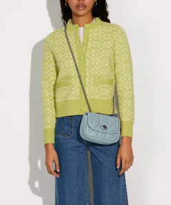 Shoulder Bags*Coach Women's Quilted Pillow Madison Shoulder Bag 18 - Aqua