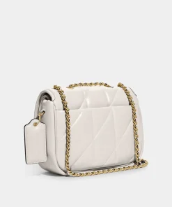 Shoulder Bags*Coach Women's Quilted Pillow Madison Shoulder Bag - Chalk