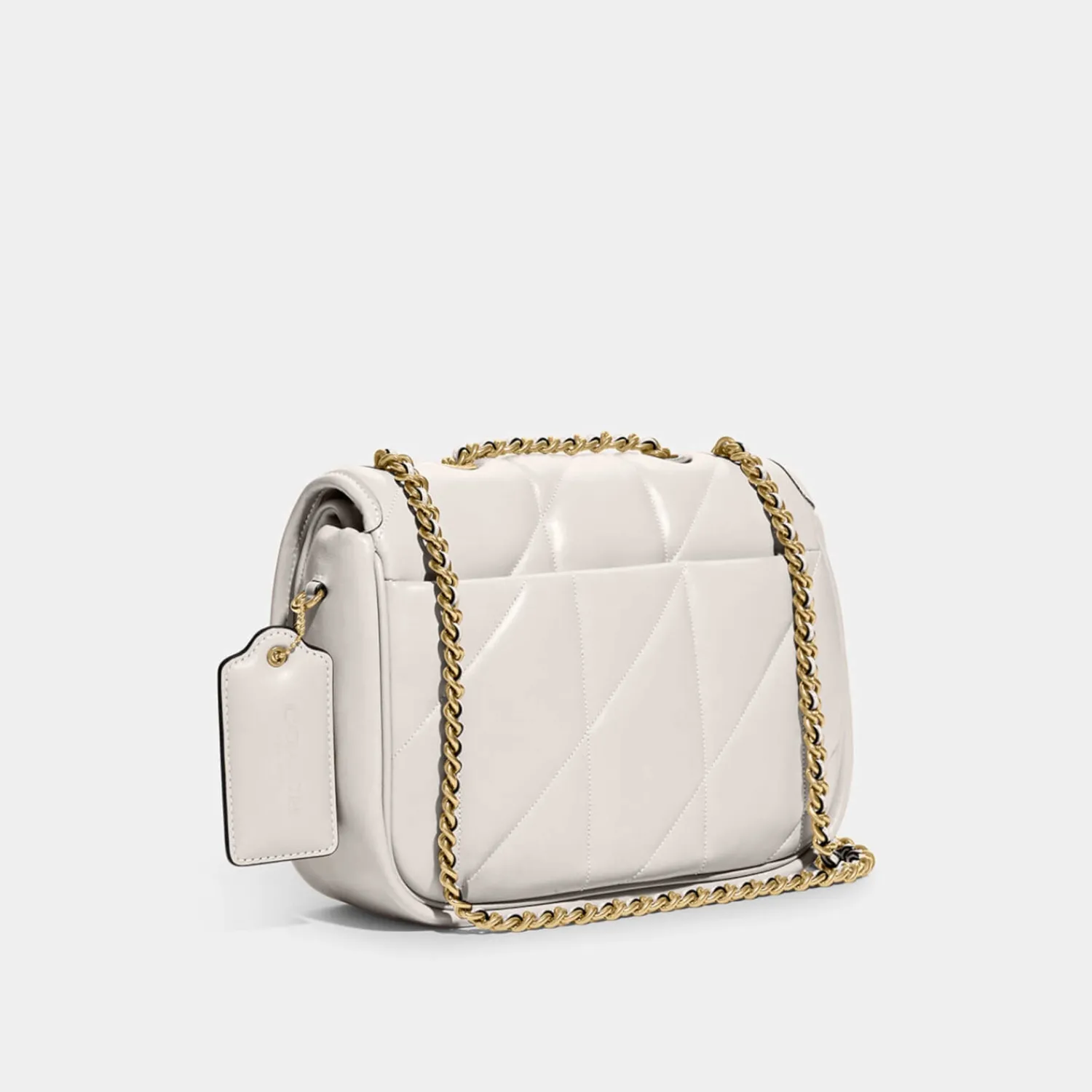 Shoulder Bags*Coach Women's Quilted Pillow Madison Shoulder Bag - Chalk