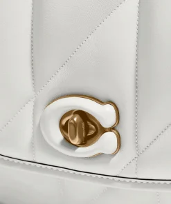 Shoulder Bags*Coach Women's Quilted Pillow Madison Shoulder Bag - Chalk