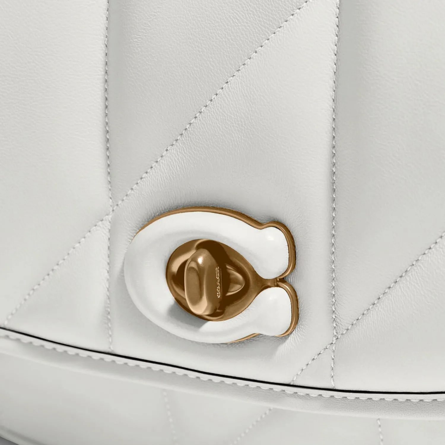 Shoulder Bags*Coach Women's Quilted Pillow Madison Shoulder Bag - Chalk