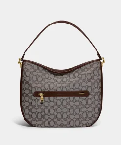 Shoulder Bags*Coach Women's Signature Jacquard Soft Tabby Hobo Bag - Oak Maple