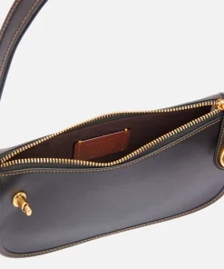 Shoulder Bags*Coach Women's The Originals Glovetanned Leather Swinger Bag - Black