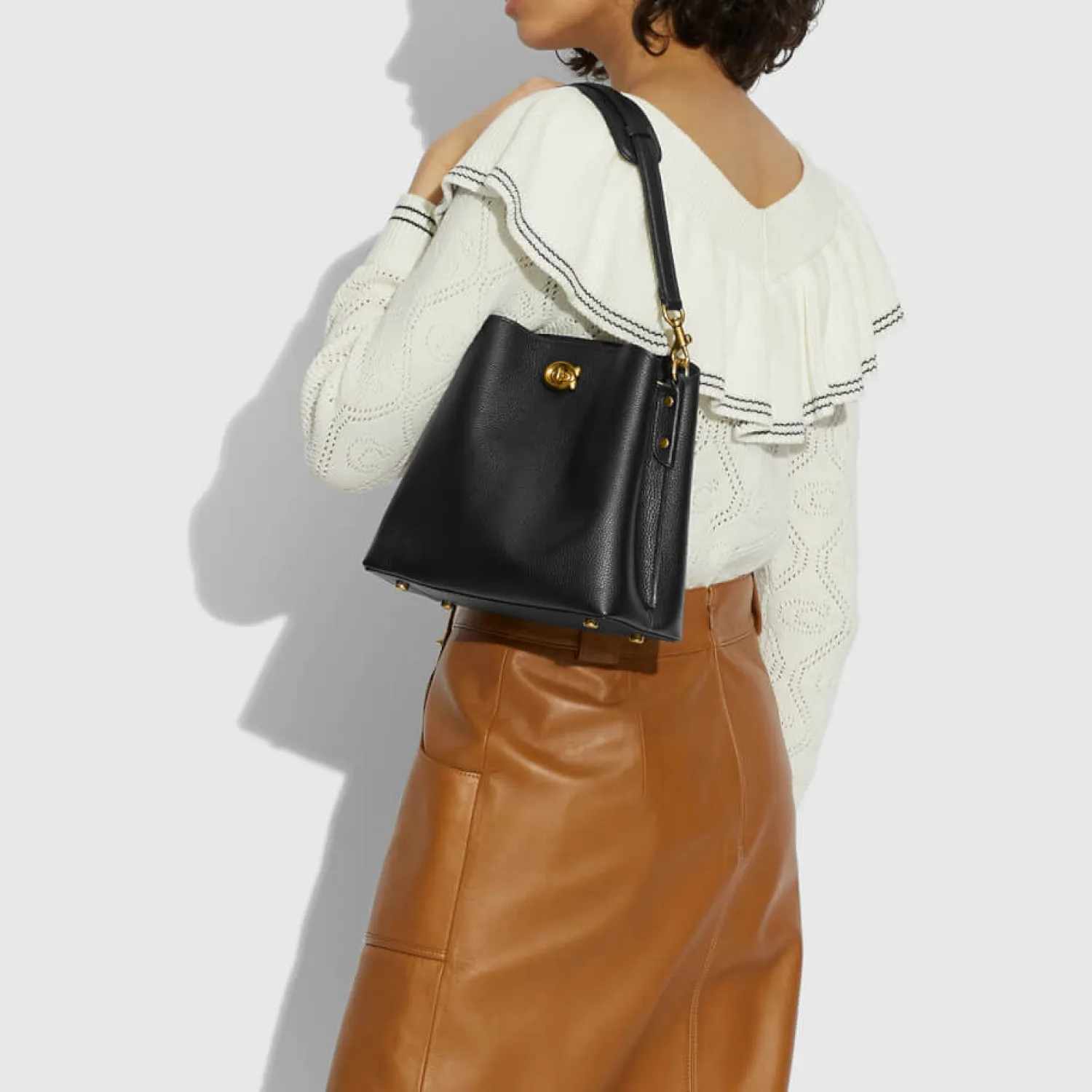 Bucket Bags*Coach Women's Willow Bucket Bag - Black