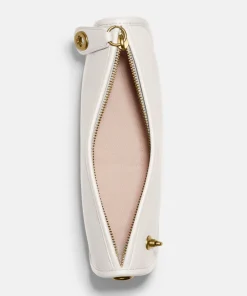 Shoulder Bags*Coach Women's Glovetanned Leather Swinger Bag - Chalk