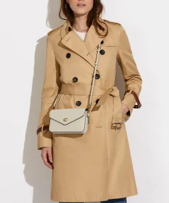 Crossbody Bags*Coach Wyn Crossgrain Leather Crossbody - Chalk