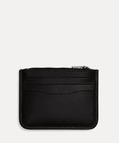 Purses And Cardholders*Coach Zip Leather Card Case