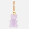 Necklaces*Crystal Haze Women's Pave Nostalgia Bear Pendant - Lilac
