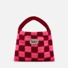 Shoulder Bags*Damson Madder Checkerboard Crochet Bag