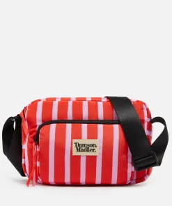 Crossbody Bags*Damson Madder Striped Shell Camera Bag