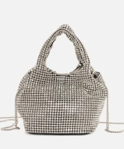 Crossbody Bags*DKNY Gwen Crystal-Embellished Faux Leather Bag