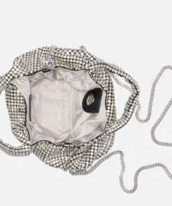 Crossbody Bags*DKNY Gwen Crystal-Embellished Faux Leather Bag