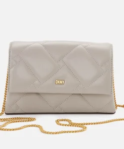 Clutch Bags*DKNY Willow Quilted Leather Bag