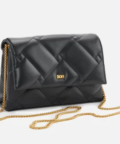 Clutch Bags*DKNY Willow Quilted Leather Bag