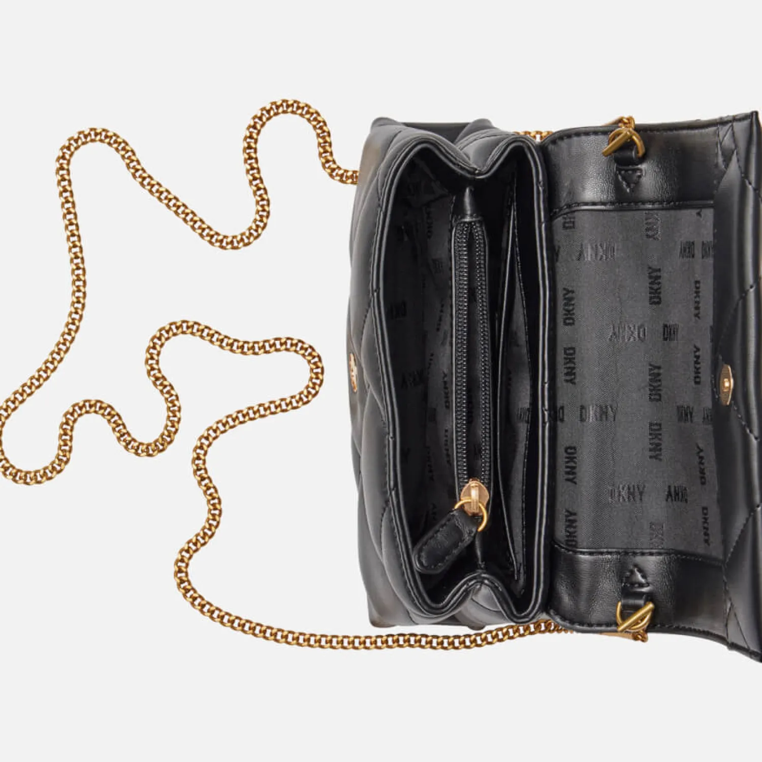 Clutch Bags*DKNY Willow Quilted Leather Bag