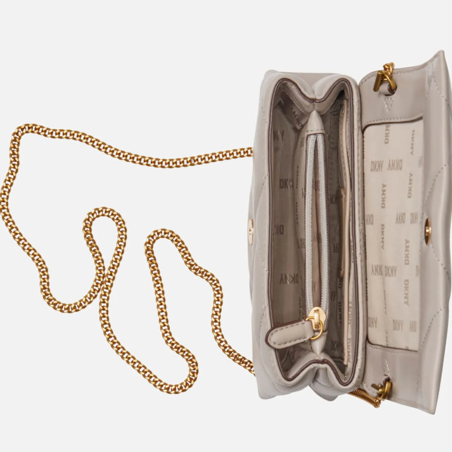 Clutch Bags*DKNY Willow Quilted Leather Bag