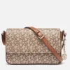 Crossbody Bags*DKNY Women's Bryant Medium Flap Cross Body Bag - Chino/Caramel