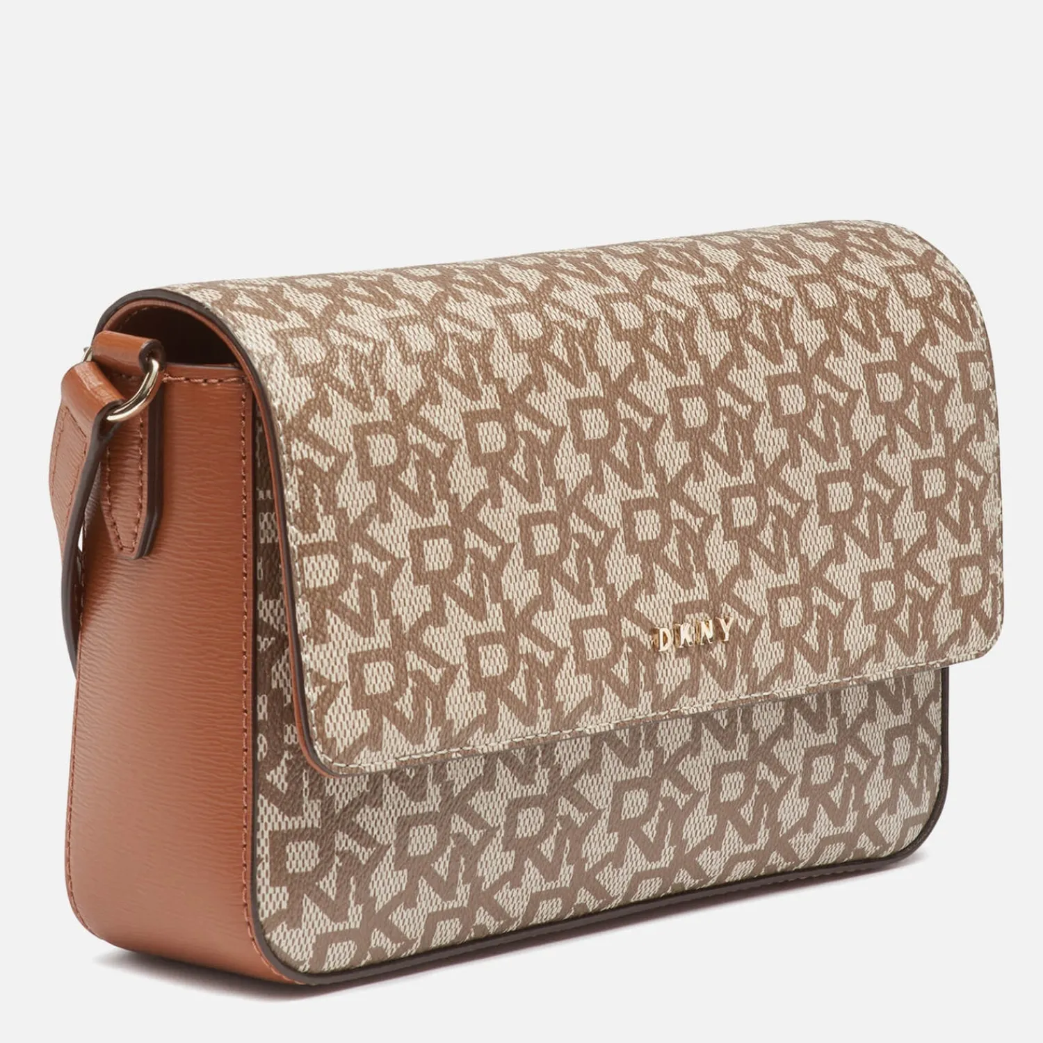 Crossbody Bags*DKNY Women's Bryant Medium Flap Cross Body Bag - Chino/Caramel