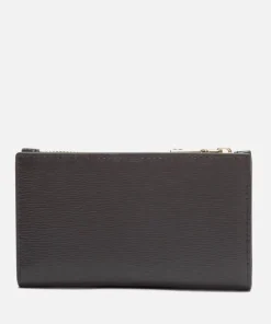 Purses And Cardholders*DKNY Women's Bryant-New Bifold Card Holder - Sutton - Black/Gold