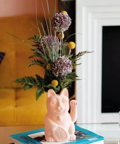 Home Accessories*DOIY Neko Ceramic Vase - Apricot