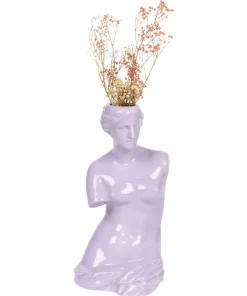 Home Accessories*DOIY Venus Ceramic Vase - Lilac