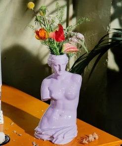 Home Accessories*DOIY Venus Ceramic Vase - Lilac