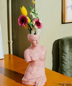 Home Accessories*DOIY Venus Ceramic Vase - Pink