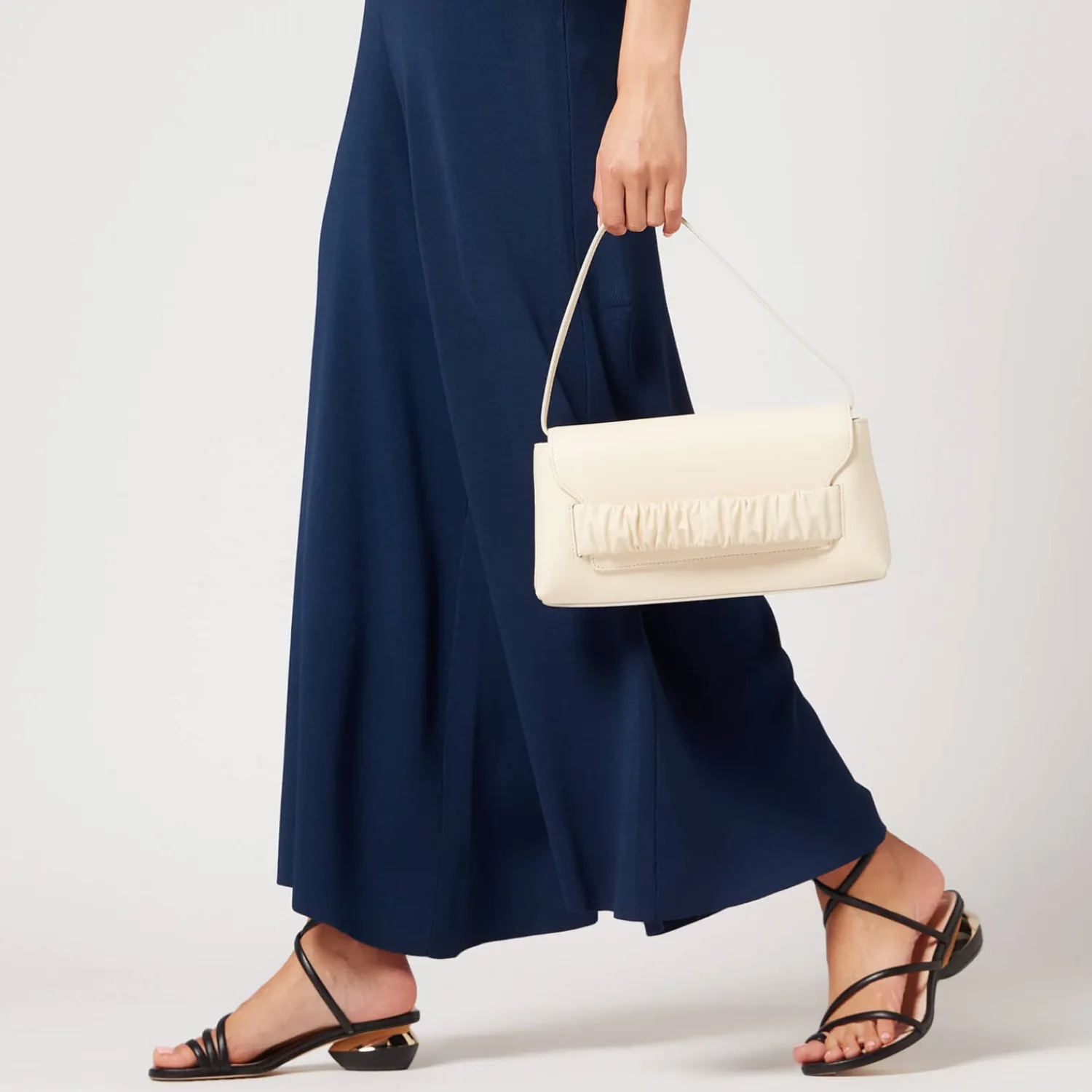 Shoulder Bags*Elleme Women's Chouchou Baguette Bag - Cream