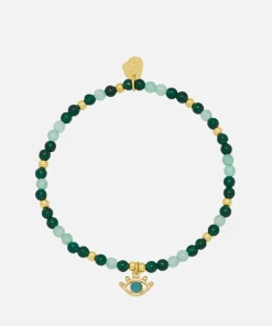 Bracelets & Bangles*Estella Bartlett Beaded Gold-Plated Evil Eye Bracelet