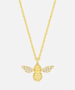 Jewellery Sets*Estella Bartlett Bee Gold-Plated And Crystal Necklace