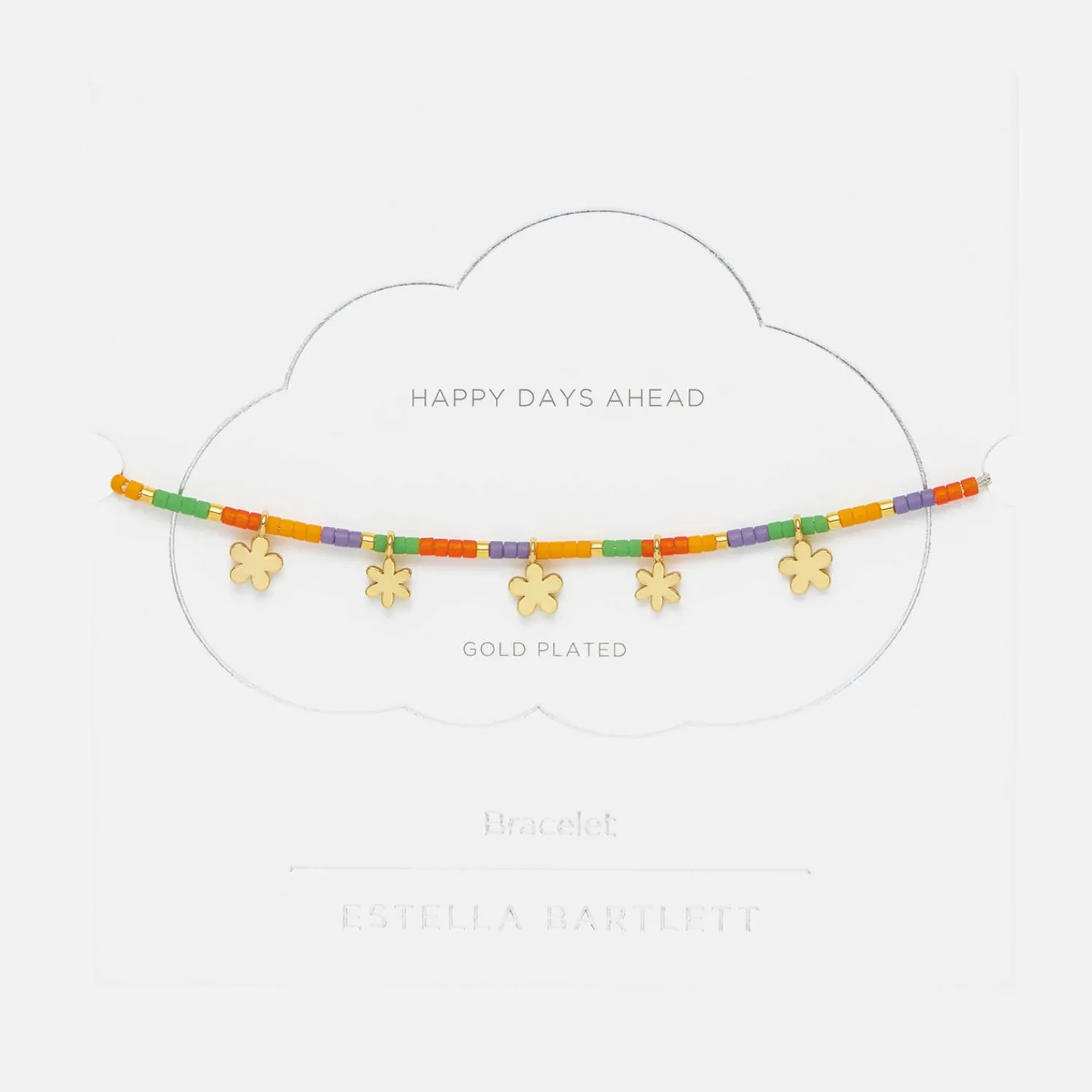 Bracelets & Bangles*Estella Bartlett Ditsy Flower Miyuki Bead Bracelet