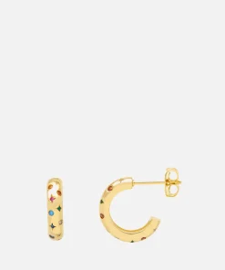 Jewellery Sets*Estella Bartlett Gold-Plated Chubby Celestial Hoop