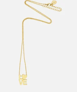 Necklaces*Estella Bartlett Love Gold-Plated Necklace
