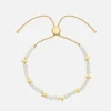 Bracelets & Bangles*Estella Bartlett Northern Star Gold-Plated And Faux Pearl Bracelet