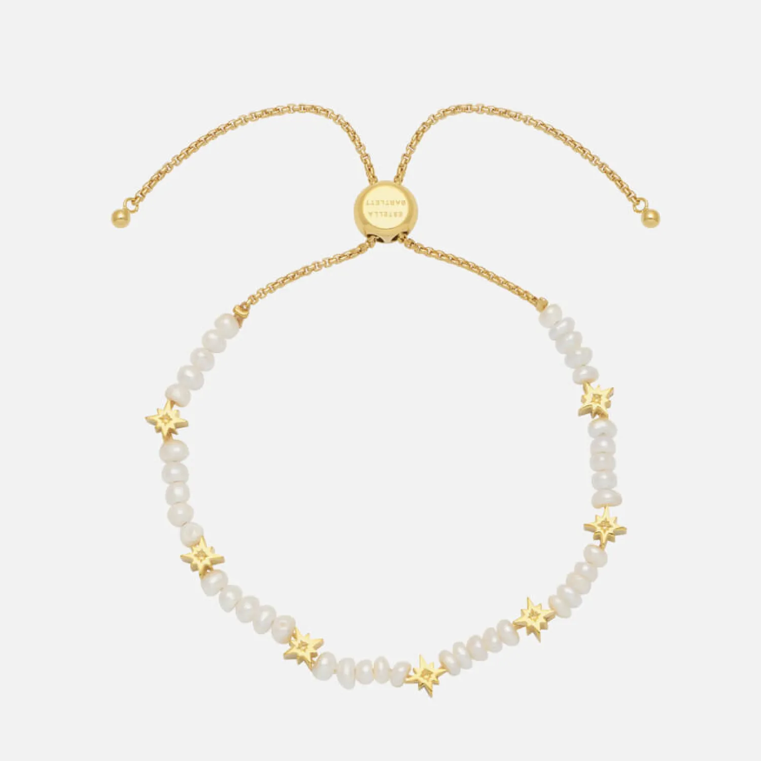 Bracelets & Bangles*Estella Bartlett Northern Star Gold-Plated And Faux Pearl Bracelet