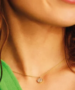 Jewellery Sets*Estella Bartlett Smiley Gold-Plated And Crystal Necklace