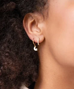 Earrings*Estella Bartlett Twinkle Set Of Two Gold-Plated And Crystal Earrings