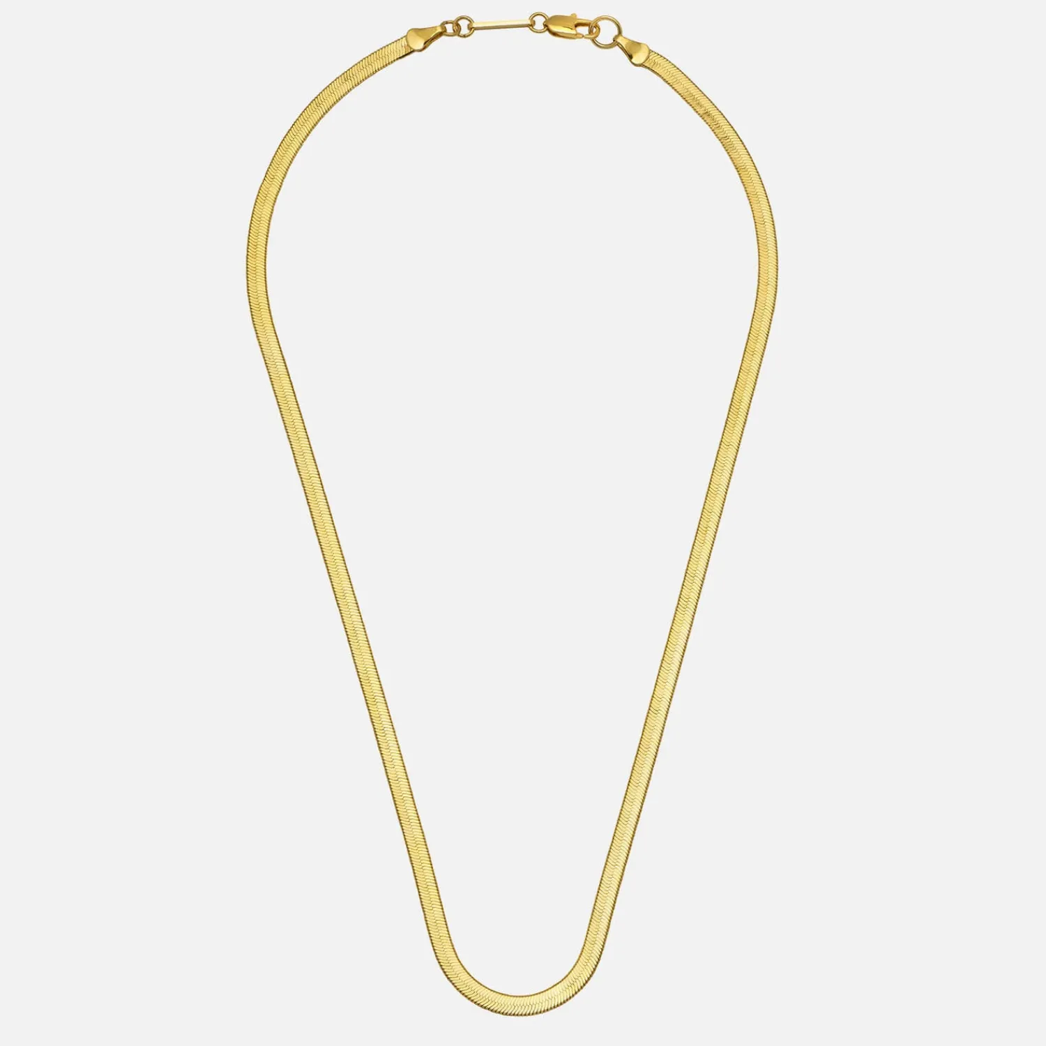 Necklaces*Estella Bartlett Women's Herringbone Chain - Gold Plate/Gold Plated