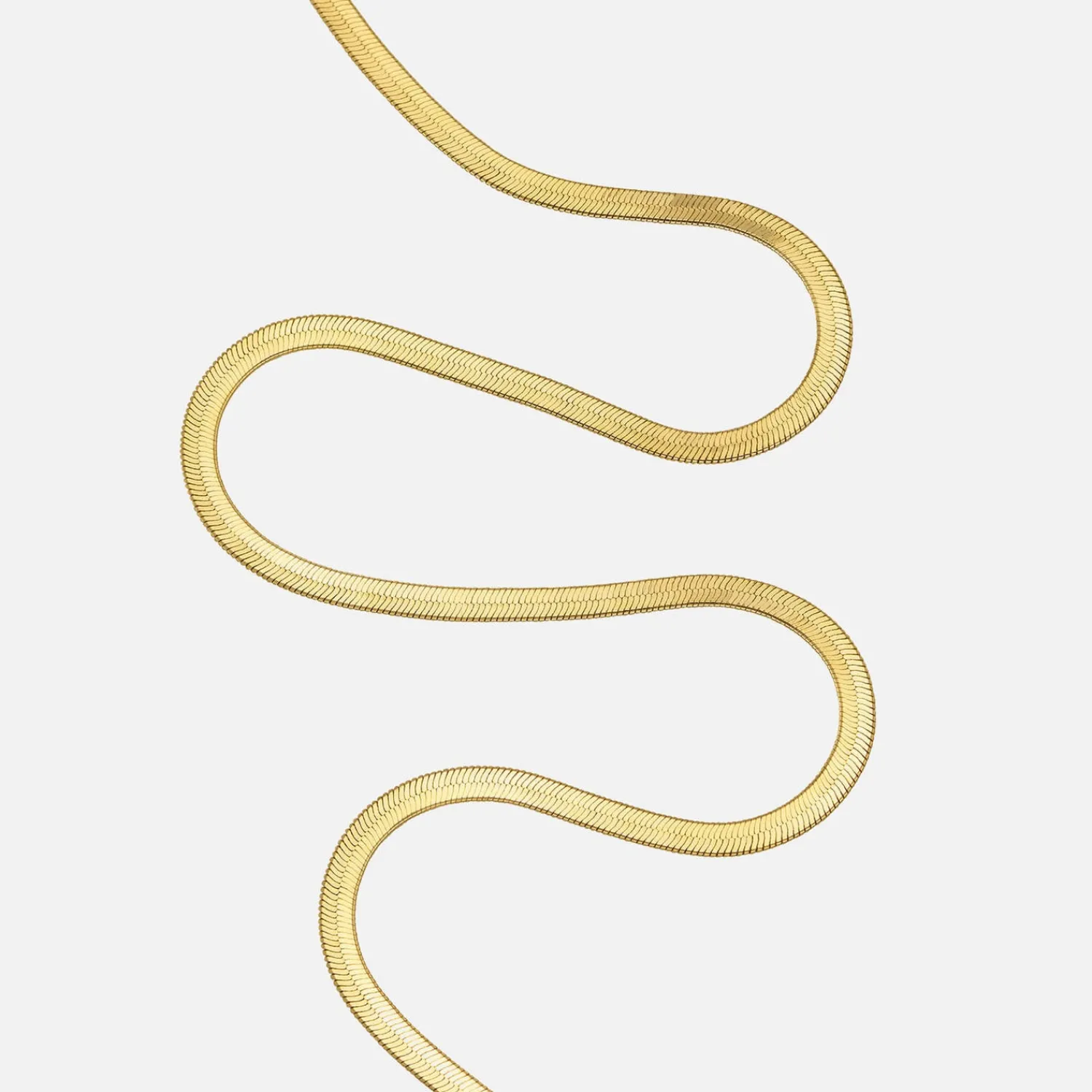 Necklaces*Estella Bartlett Women's Herringbone Chain - Gold Plate/Gold Plated