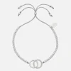 Bracelets & Bangles*Estella Bartlett Women's Interlinked Cz Liberty Bracelet - Silver Plated