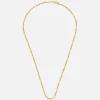 Necklaces*Estella Bartlett Women's Oval & Trace Chain Large - Gold Plate/Gold Plated