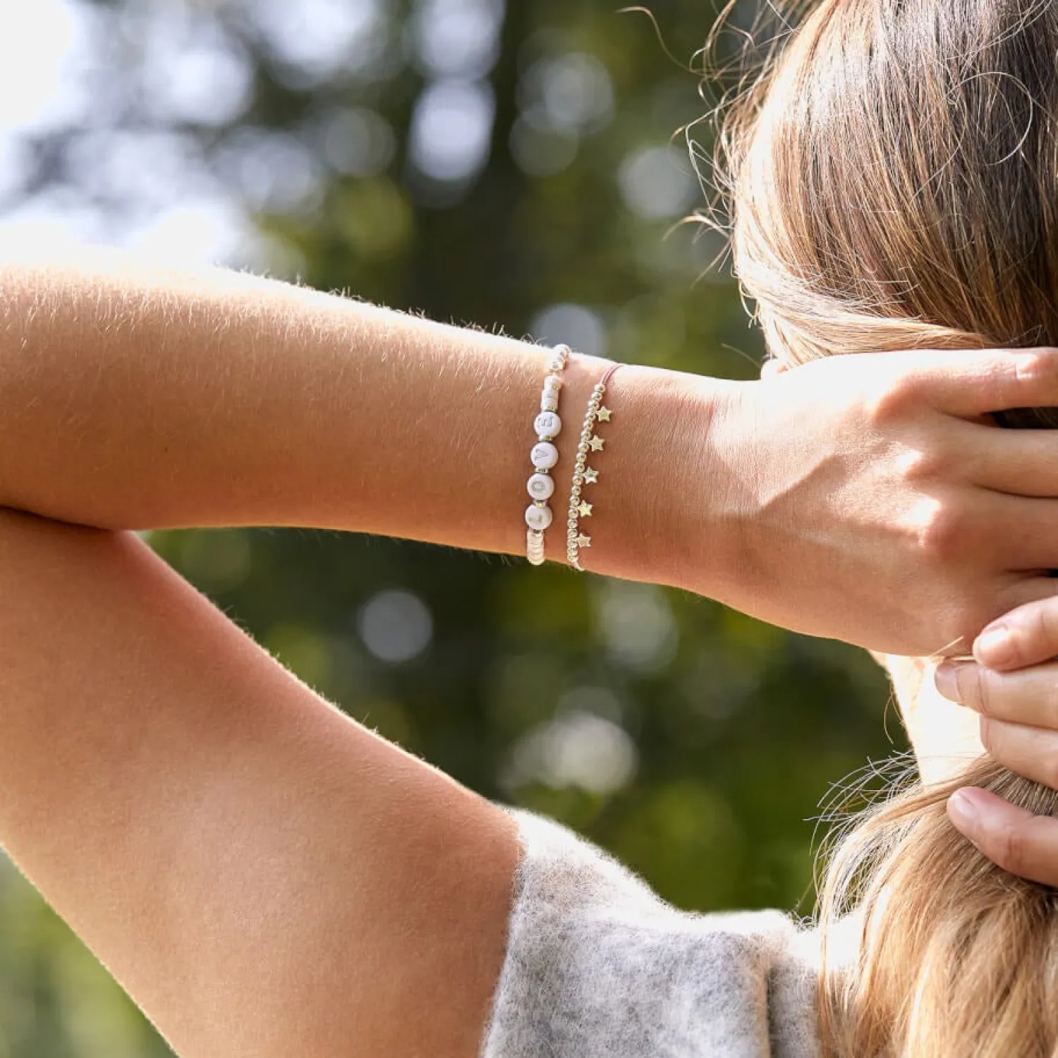 Bracelets & Bangles*Estella Bartlett Women's Pastel Ombre Star Bracelet - Multi